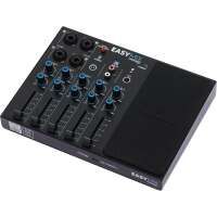Algam Audio EasyMix 5-Kanal Mischpult mit BT und Talkover