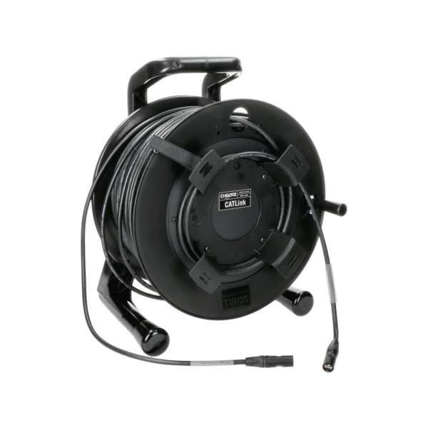 Klotz CAT7 Kabel 75m PUR etherCON - etherCON auf GT380 Kabeltrommel