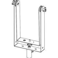 dB Technologies VB-2X6 WHITE Vertical Bracket für ViO X206 & IS26T inkl. 36mm Polemount Adapter Weiß