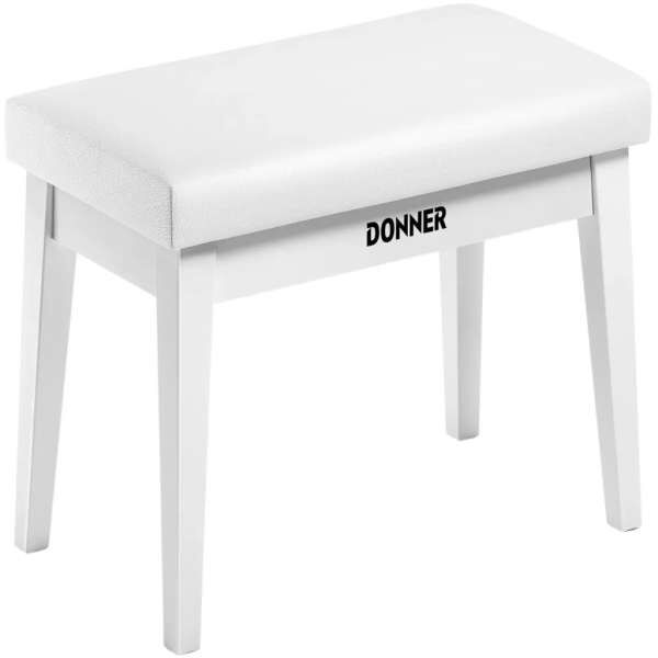 Donner B-S200 Klavierbank weiß