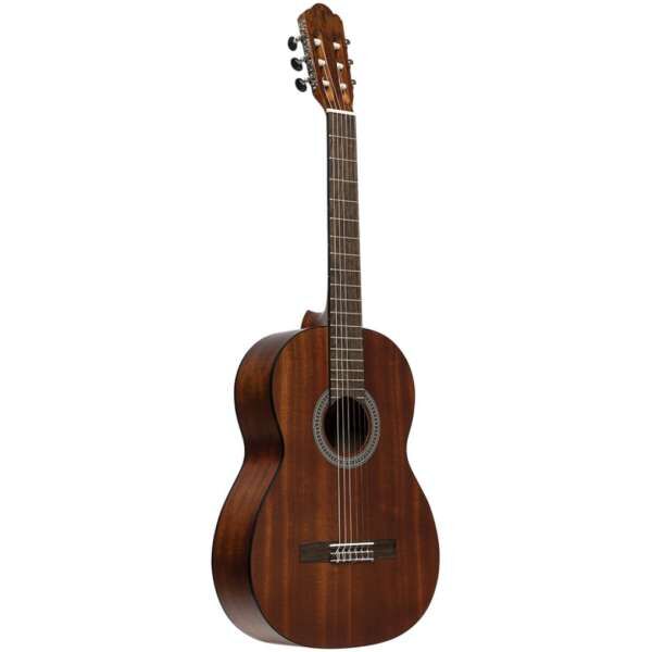 Stagg SCL70 MAHO-NAT klassische Gitarre mit Sapelli-Decke Natur