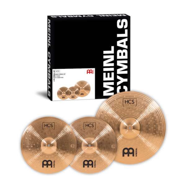 Meinl HCSB1418 Cymbal HCS Bronze Becken Set Start