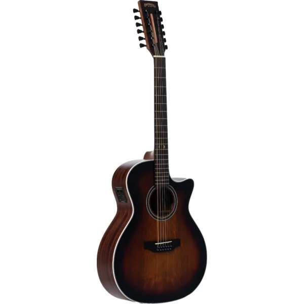 Santana Superb G94S-12 BRS Westerngitarren, 12-saitig brown burst