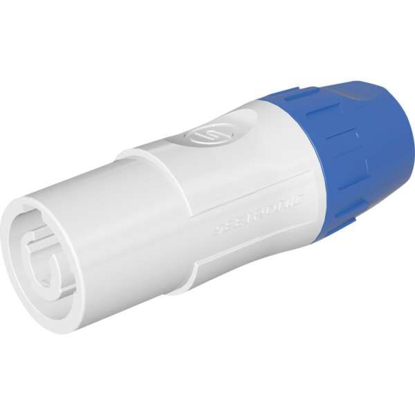 Seetronic SAC3MCB Power Pro Twist Netzkabel, Weiß Steckverbinder ohne Mittelleiter
