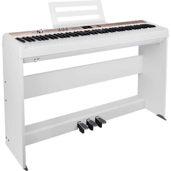 NUX NPK-20-WH Set – Digitalpiano Set mit Ständer weiß