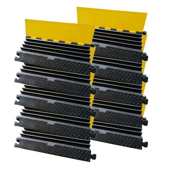 FOS Cable Ramp 4 SET - 10 x Kabelbrücke 1-Kanal