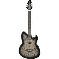 Ibanez Talman Akustikgitarre 6-String Transparent Brown Black Burst High Gloss