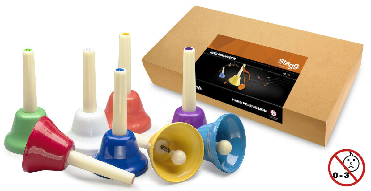 Percussion Plus PP279 Handglocken Set – 20 Noten, Chromatisch, Mit Tasche Für Profis