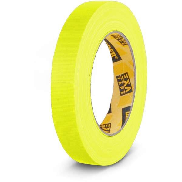 Defender EXA-TAPE NEON YEL Gewebeklebeband neongelb 19 mm x 25 m