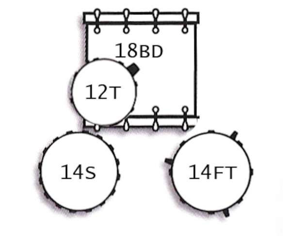 Tamburo TB UNIKA418FB