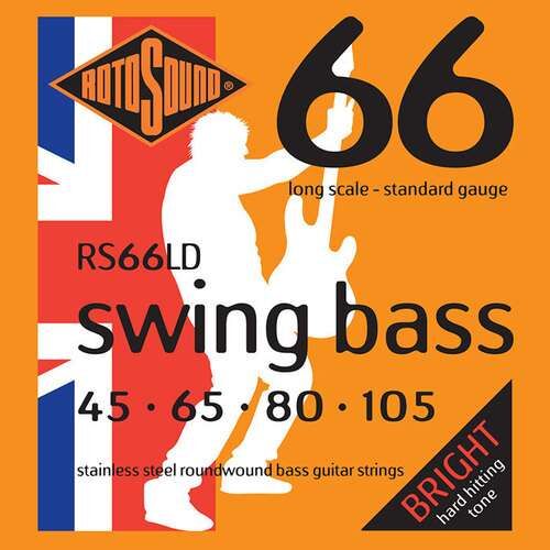 Rotosound E-Bass Saiten Swing Bass 66 Satz 4-string Standard 45-105