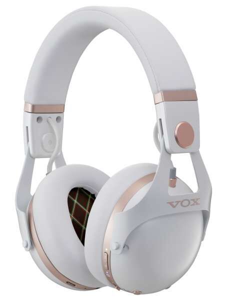 VOX Kopfhörer für Gitarristen VH-Q1 Noise Cancelling, Bluetooth, weiß