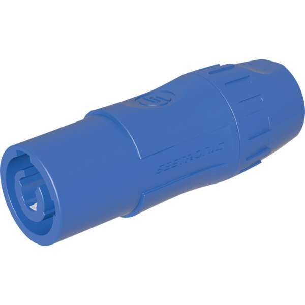 Seetronic SAC3MCA Power Pro Twist Netzkabel, Blau Steckverbinder ohne Mittelleiter