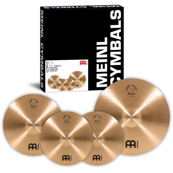 Meinl PA141620 Pure Alloy Becken Set - 14” / 16” / 20”