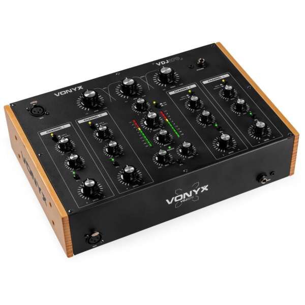 Vonyx VDJ270 4 Kanal DJ Rotary Mixer