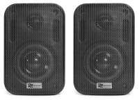 Power Dynamics BGO34V Speaker Set In/Outdoor 4" 80W Black
