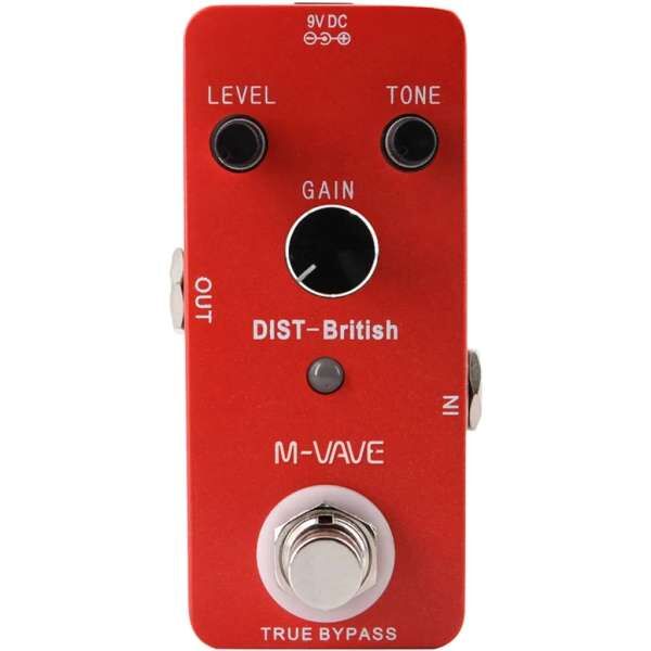 M-Vave Dist-British Gitarren-Effektpedal