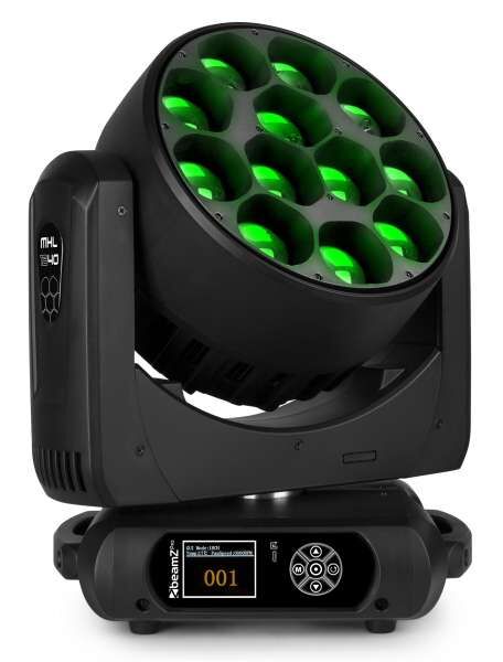 BeamZ Professional MHL1240 - LED Wash Movinghead 12x40W