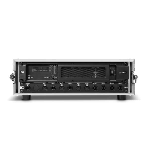 LD Systems DSP 45 K RACK 4-Kanal DSP-Endstufe und Patchbay im 19" Rack-Case