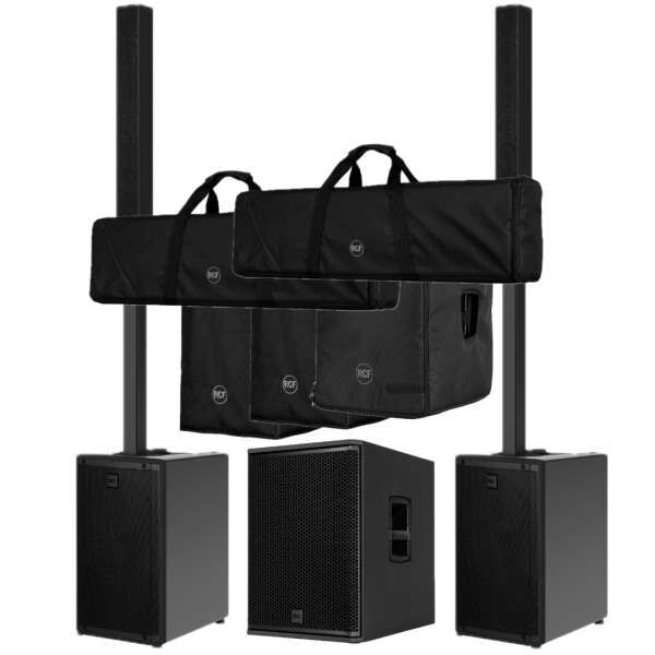 RCF EVOX J9 SUB 15-AX Extendet Tourset mit Covern