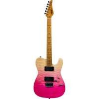 Jet Guitars JT-450 QTPK Transparent Pink