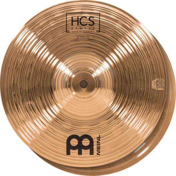 Meinl HCSB10H Cymbal 10" HiHat Becken HCSB