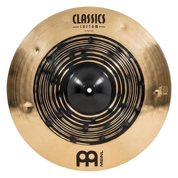Meinl Cymbals Classics Custom Dual Crash - 19"