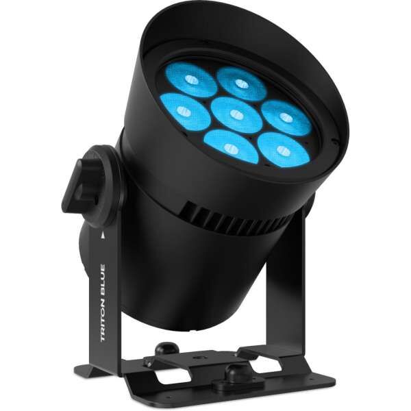 Triton Blue Hydro B140 IP65 Akku Spot 7 x 20W RGBL W-DMX inkl. neigbarer Ständer/Bügel