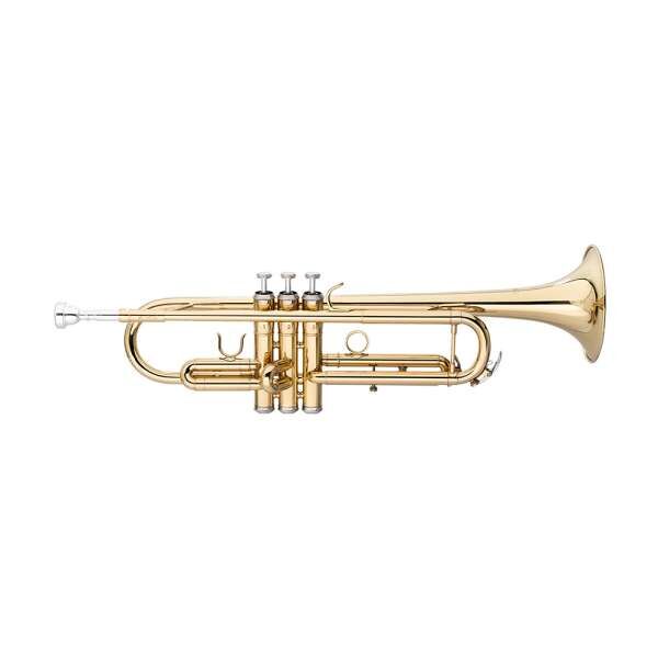 Stagg WS-TR115 B Trompete mit ML-Bohrung, Messing-Korpus