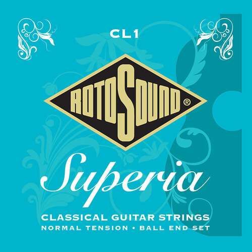 Rotosound Klassikgitarre-Saiten Superia CL1 Satz CL1 normal Kugel