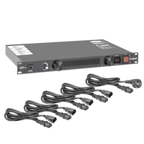 Adam Hall 19" Parts PCL 10 - Power Conditioner mit Rack-Beleuchtung