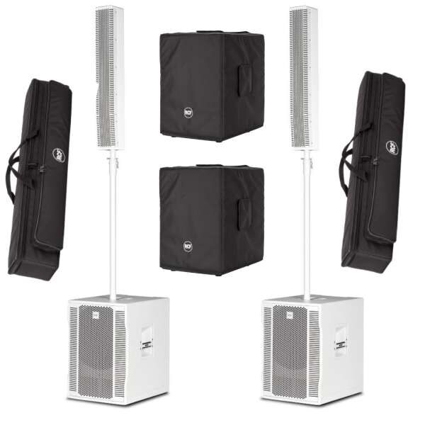 RCF EVOX 12 W Stereo PA Set mit Covern