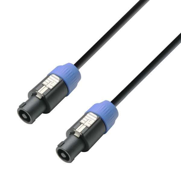 Adam Hall Cables K3 S215 SS 0200 Lautsprecherkabel 2 x 1,5 mm² Speakon 4-Pol  2 m