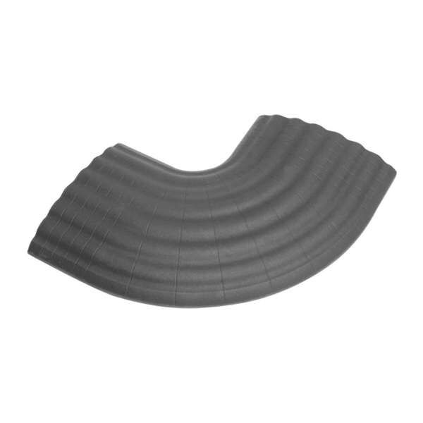 Defender OFFICE C GREY - 90° Biegung grau für OFFICE Kabelkanal