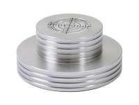 Dynavox Plattenspieler-Stabilizer PST300 silber mit Libelle Dynavox Plattenspieler-Stabilizer PST300 silber mit Libelle