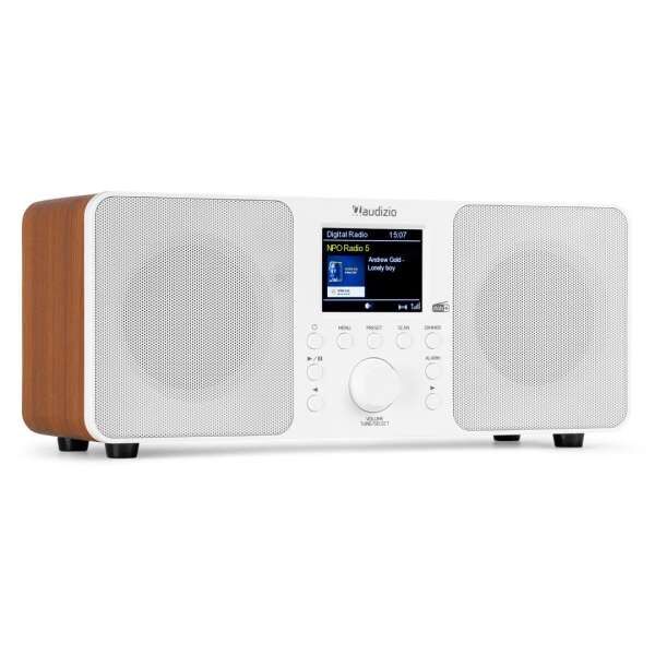 Audizio Genua DAB+ Stereo Radio White