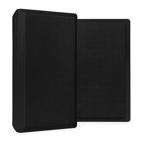 Power Dynamics WSF30B Flat Wall Lautsprecher Set 5,25" 100V schwarz