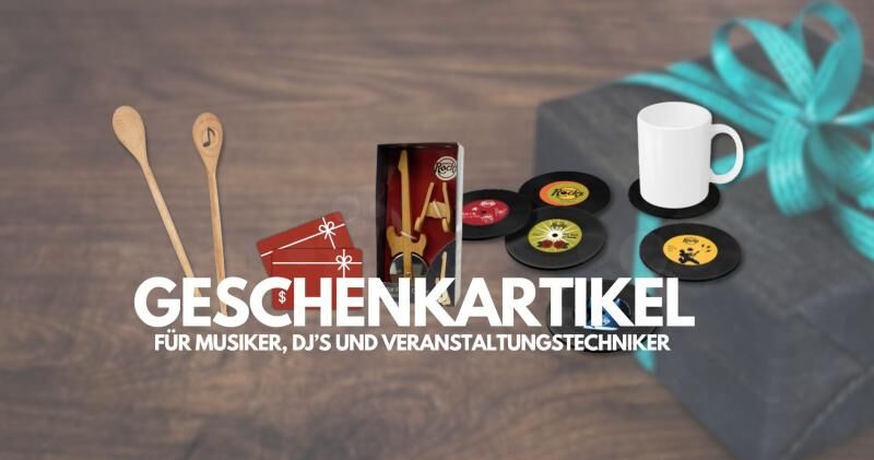 Geschenkartikel für Musiker kaufen