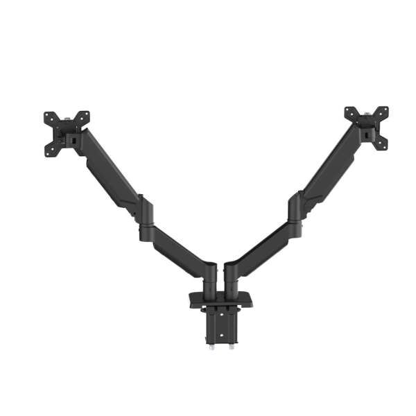 Audizio CMA20G Doppel Monitor Arm Gasfeder-Halter für 2 Bildschirme 17"-32"