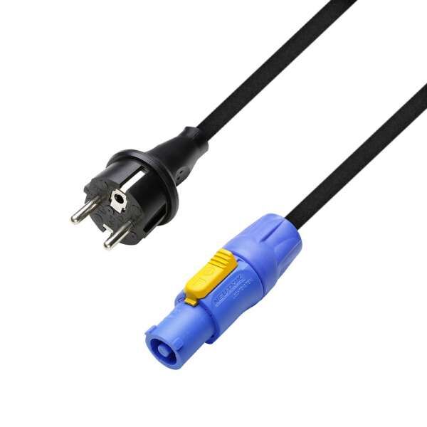 Adam Hall Power Cord CEE 7/7 - Powercon 1,5mm² 1,5m