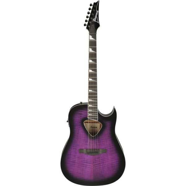 Ibanez ALT Akustikgitarre 6-String Transparent Violet Sunburst