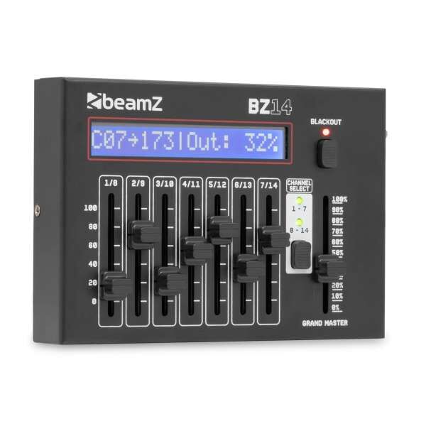 BeamZ BZ14 - DMX Controller 2 x 7 DMX Kanäle