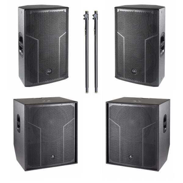 DAS Audio Action-515A S118A aktives Club PA Set