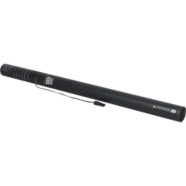 Showgear 62070WS Elektrischer Konfetti Shooter Pro 80 cm weiß/silber