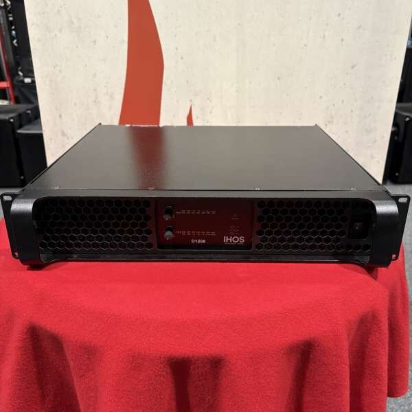 IHOS D1200 2-Kanal Endstufe 2 x 1200W 4Ohm B-Ware