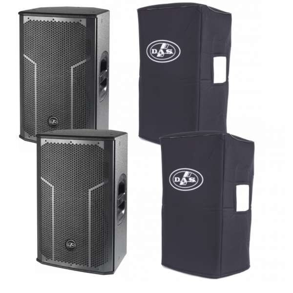 DAS AUDIO Action-515A 2er Set mit Cover