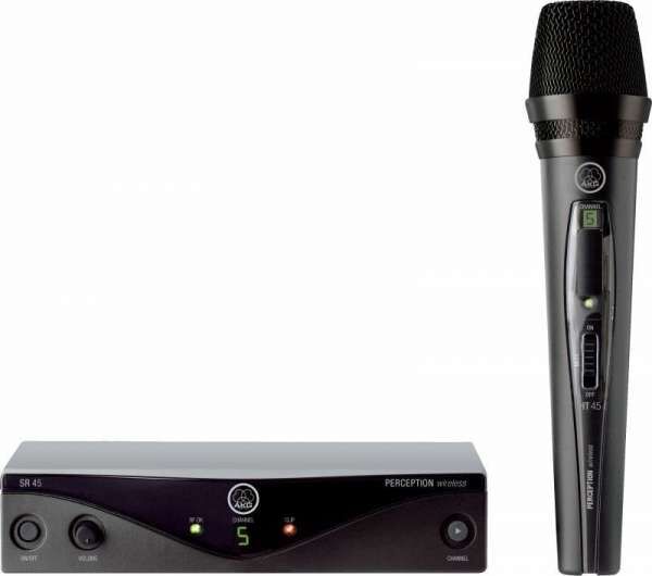 AKG PW45 Vocal Set - ISM - Funkmikrofon-Set für Gesang und Sprache