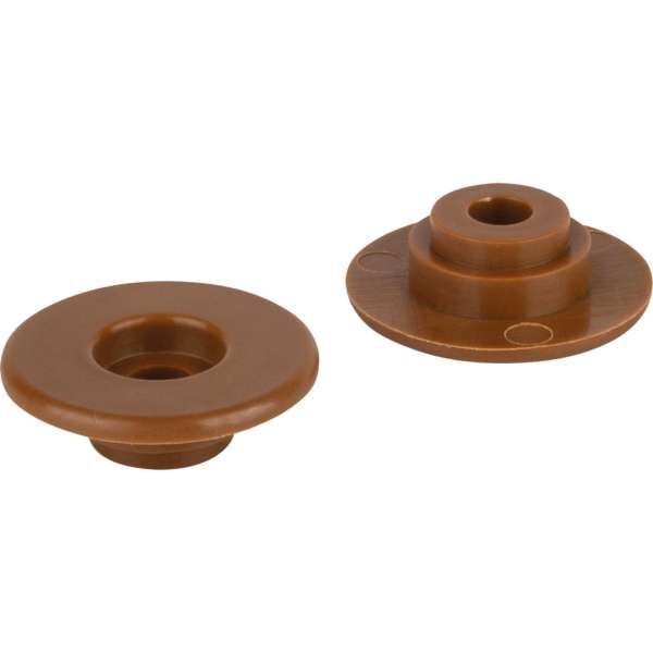 Wentex CURTFIX® Farbring für Curtain Clamp 50x Set braun