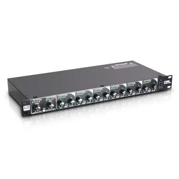 LD Systems MS 828 - 19" 8-Kanal Splitter/Mixer