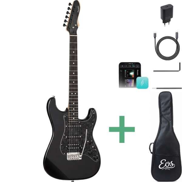 Santana Eos E-Gitarre black